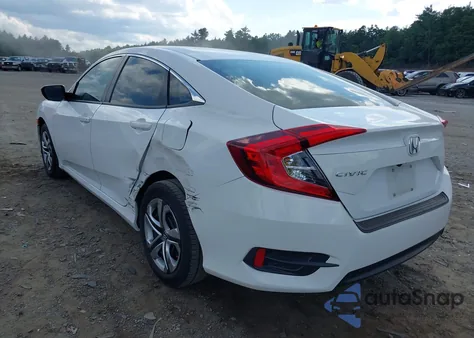 2016 Honda Civic Lx из США, поврежденный, VIN 19XFC2F5XGE203480